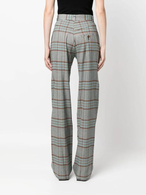 Vivienne Westwood Ray tartan check-pattern trousers - Blue
