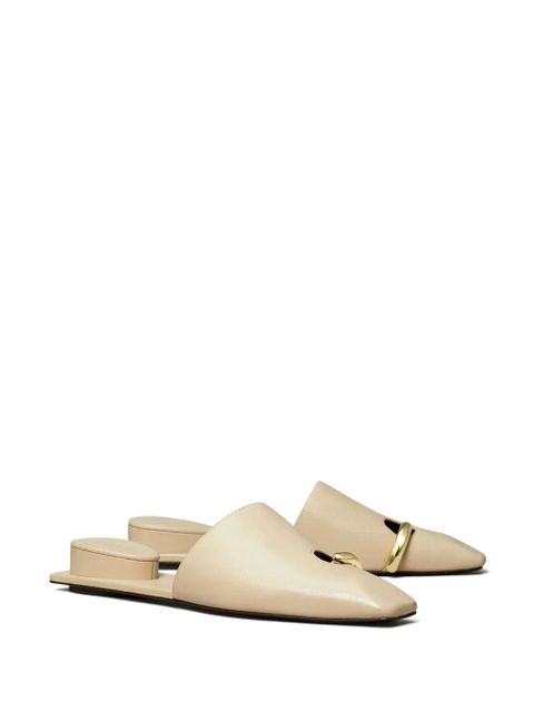 Tory Burch Pierced mules - Neutrals - zdjęcie produktu nr 2