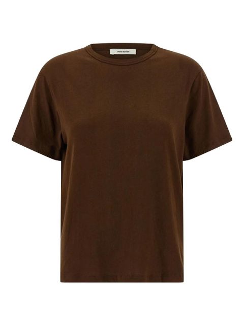ENTIRE STUDIOS Mini Tee crew-neck T-shirt - Brown - zdjęcie produktu nr 1