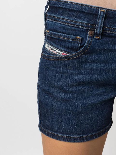 Diesel straight-leg denim shorts - Blue