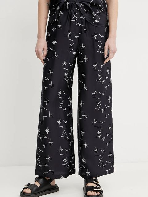 MM by Max Mara spodnie jedwabne