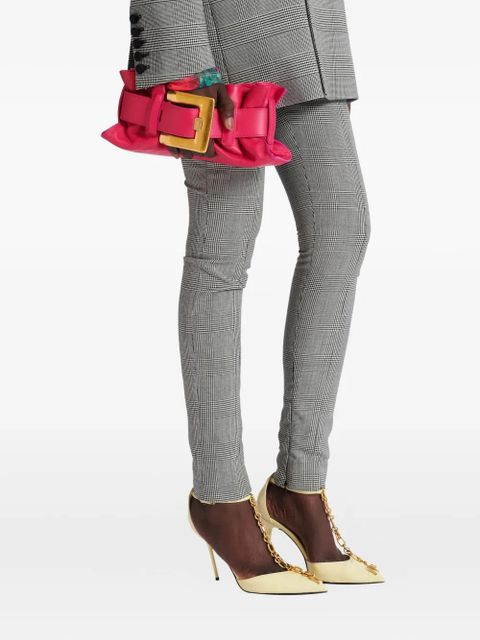 Balmain mini Anthem clutch bag - Pink