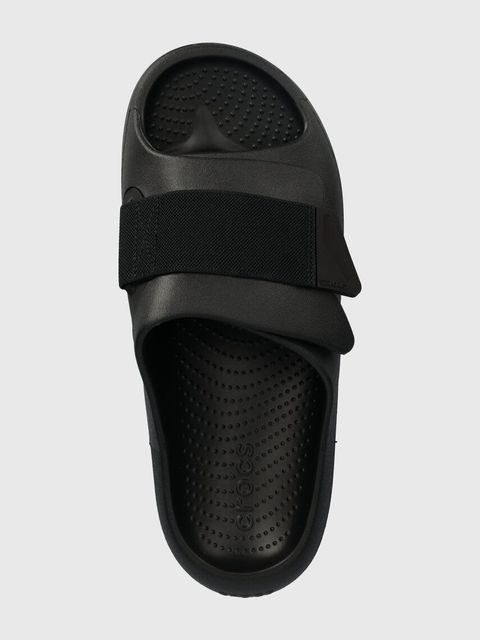 Crocs klapki Mellow Luxe Recovery Slide kolor czarny 209413 - zdjęcie produktu nr 2