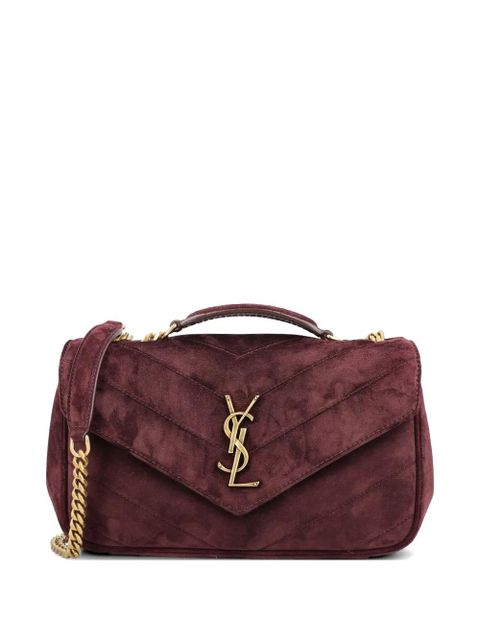 Saint Laurent small Loulou shoulder bag - Purple - zdjęcie produktu nr 1