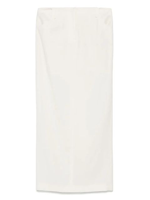 Aya Muse twill maxi skirt - White - zdjęcie produktu nr 1