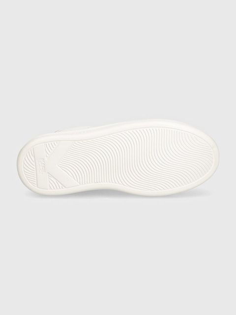 Karl Lagerfeld sneakersy skórzane KAPRI kolor biały KL62539F