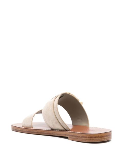 Chloé Rebecca flat sandals - Neutrals
