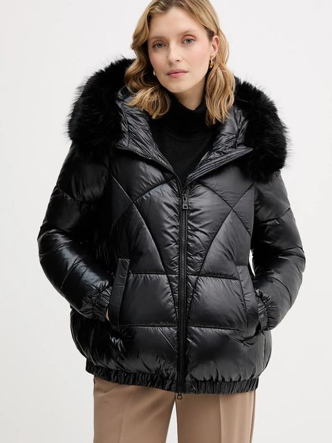 Geox kurtka BACKSIE kolor czarny zimowa W5628S T3121 - zdjęcie produktu nr 1