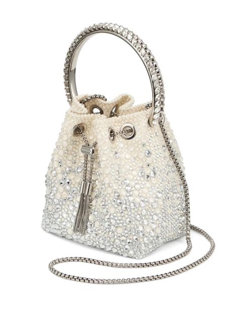 Jimmy Choo Bon Bon bucket bag - Neutrals