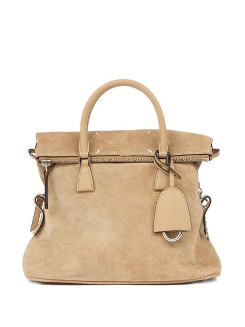 Maison Margiela Soft 5AC leather shoulder bag - Neutrals - zdjęcie produktu nr 1