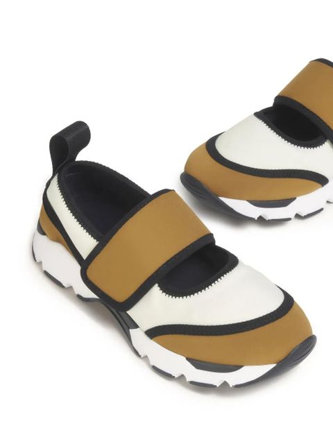 Marni touch-strap sneakers - White