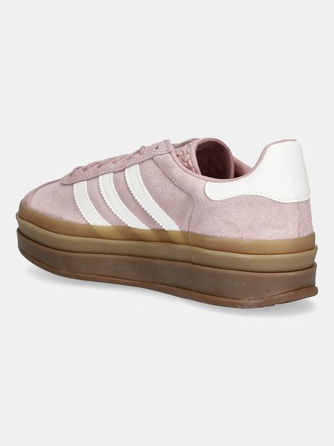 adidas Originals sneakersy zamszowe Gazelle Bold W damskie kolor różowy JS3903 - zdjęcie produktu nr 2