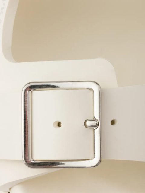 Prada buckle strap sandals - Neutrals