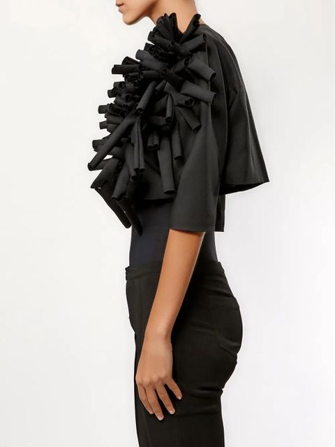 Comme Des Garçons cropped jacket - Black - zdjęcie produktu nr 2