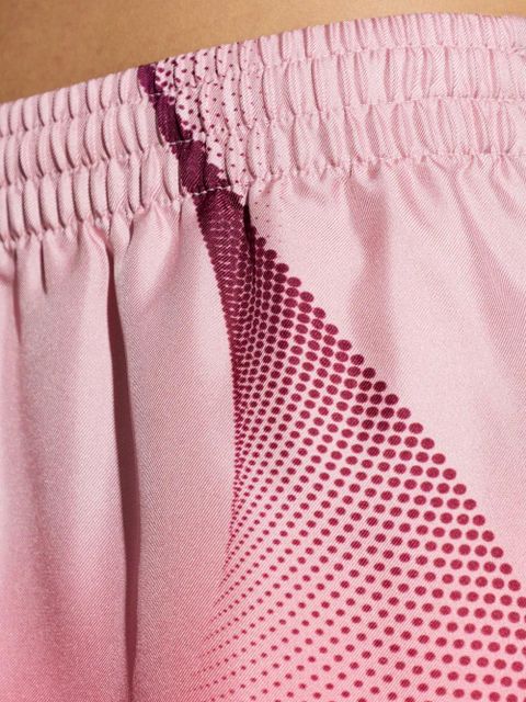 Casablanca graphic-print shorts - Pink