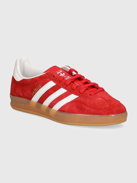 adidas Originals Gazelle Indoor sneakersy kolor czerwony JI2063 - zdjęcie produktu nr 1