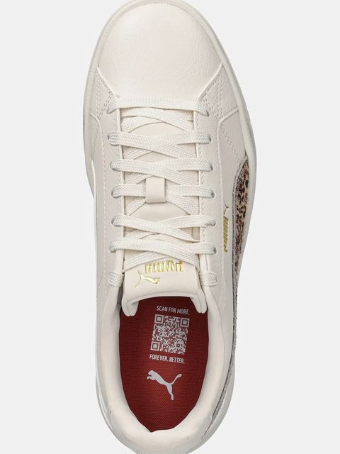 Puma sneakersy Karmen II Animal Flair damskie kolor beżowy 402645