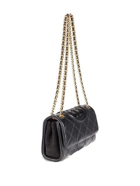 Tory Burch small Fleming shoulder bag - Black