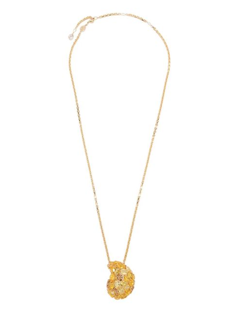 Swarovski Gema gold-tone yellow-stone necklace - zdjęcie produktu nr 1