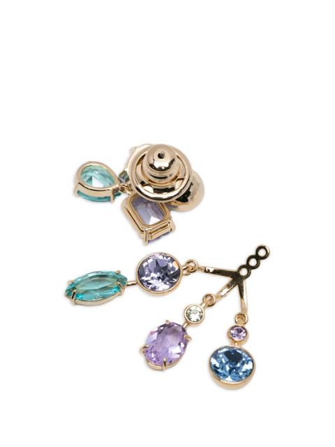 Swarovski Gema crystal earrings - Gold
