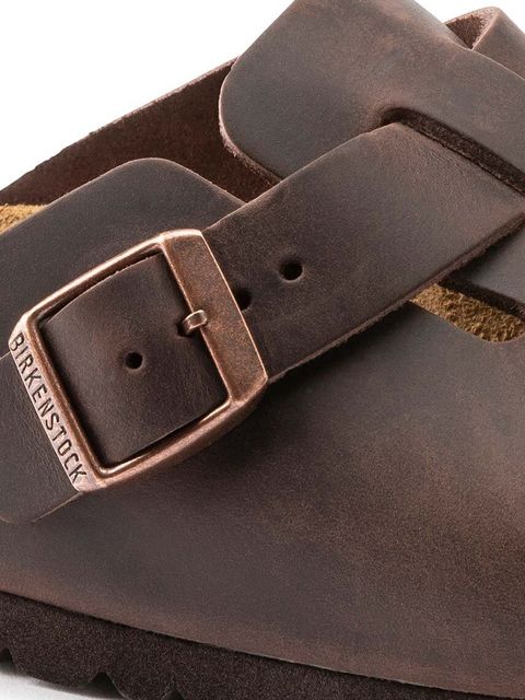 Birkenstock klapki skórzane Boston