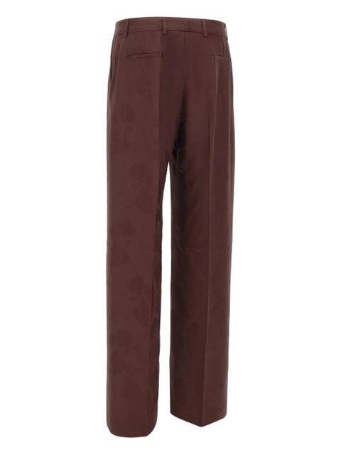 ETRO pleated straight-leg trousers - Brown - zdjęcie produktu nr 2
