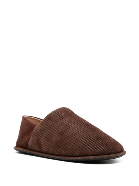 JW Anderson corduroy slippers - Brown - zdjęcie produktu nr 2