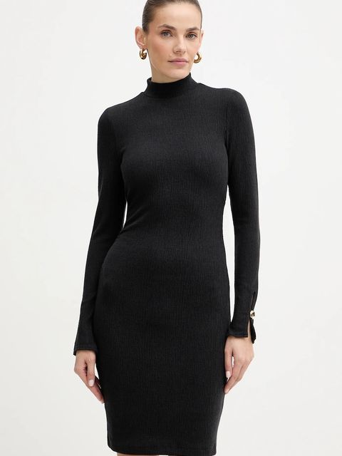 Guess sukienka ALESSA kolor czarny mini dopasowana W5BK30 K0602 - zdjęcie produktu nr 1