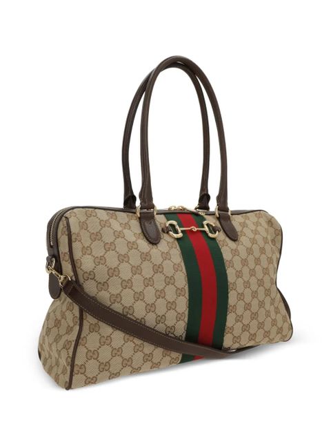 Gucci large Borsetto duffle bag - Neutrals