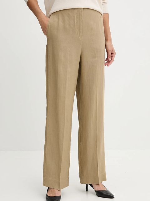 Tommy Hilfiger spodnie lniane - zdjęcie produktu nr 2