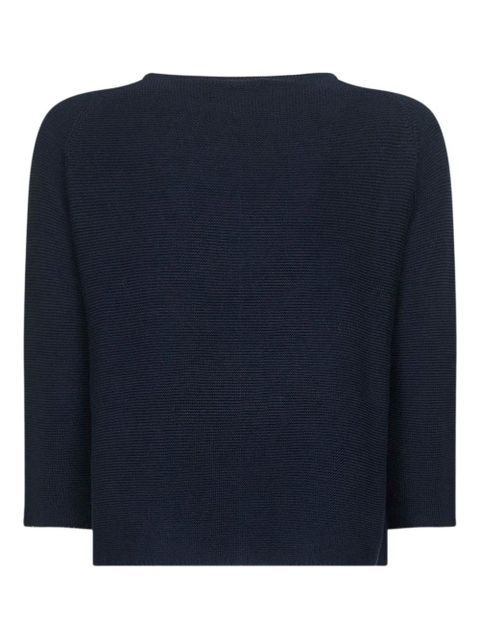 Weekend Max Mara boat-neck sweater - Blue - zdjęcie produktu nr 2
