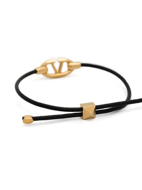 Valentino Garavani VLogo bracelet - Black