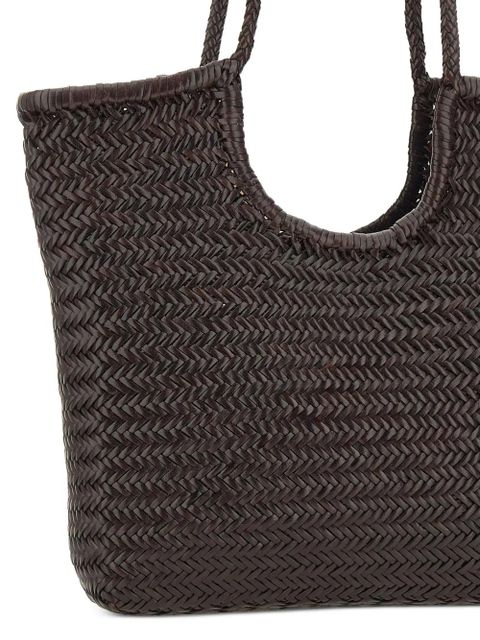 DRAGON DIFFUSION NS Diagonal Triple Jump tote bag - Brown