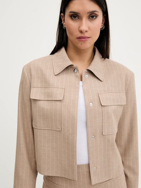 HUGO kurtka kolor brązowy przejściowa 50542658