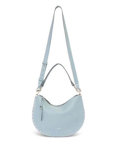 ISABEL MARANT Oskan leather crossbody bag - Blue