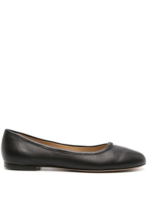 Chloé Marcie leather ballerina shoes - Black - zdjęcie produktu nr 1