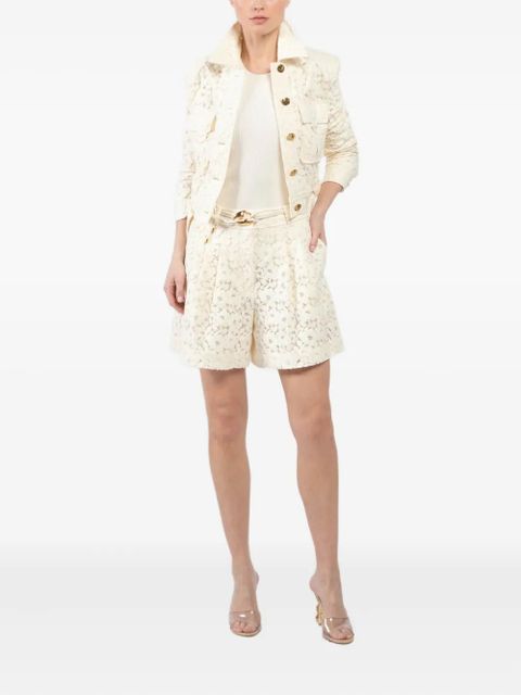 ZIMMERMANN cotton-blend lace jacket - Neutrals - zdjęcie produktu nr 2
