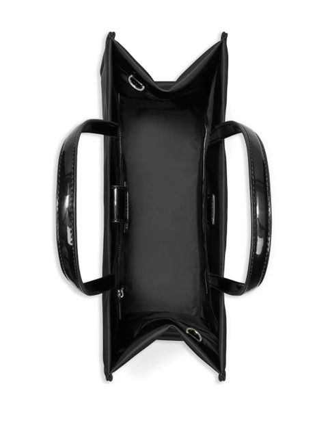 Tory Burch small Ella logo-embossed tote bag - Black - zdjęcie produktu nr 2