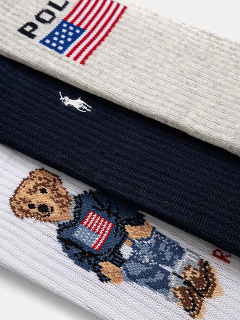 Polo Ralph Lauren skarpetki 3-pack - zdjęcie produktu nr 1