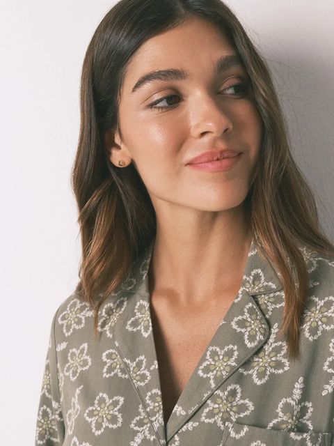 women'secret piżama damska kolor zielony 4852101