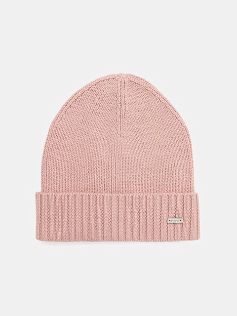 Geox czapka wełniana CELESTYE kolor różowy W5660G T3310 - zdjęcie produktu nr 1