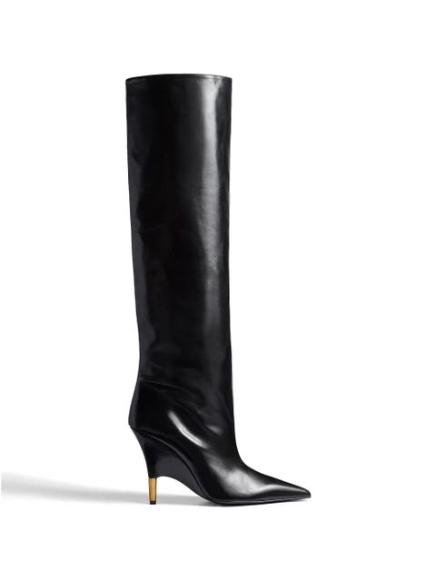 KHAITE Bella knee-high boots - Black - zdjęcie produktu nr 1