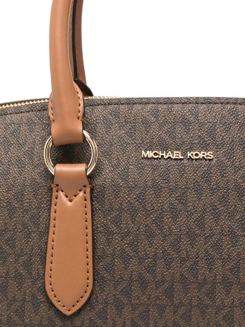 Michael Kors large Murphy monogram tote bag - Brown