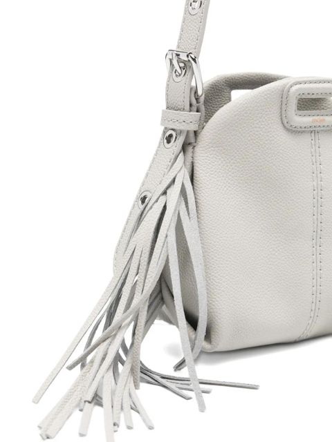 Maje Miss M Micro Grainy mini bag - Grey