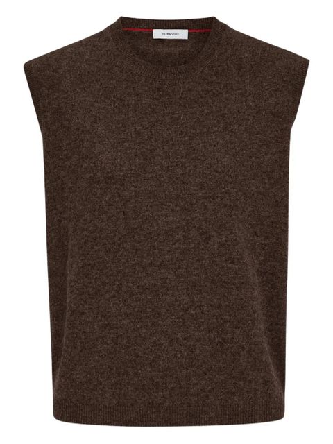Ferragamo sleeveless top - Brown - zdjęcie produktu nr 1