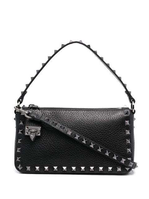 Valentino Garavani small Rockstud leather crossbody bag - Black - zdjęcie produktu nr 1