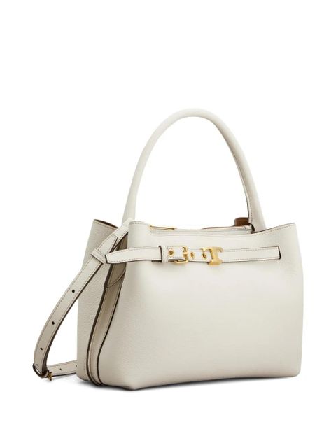Tod's mini Tim buckle tote bag - Neutrals