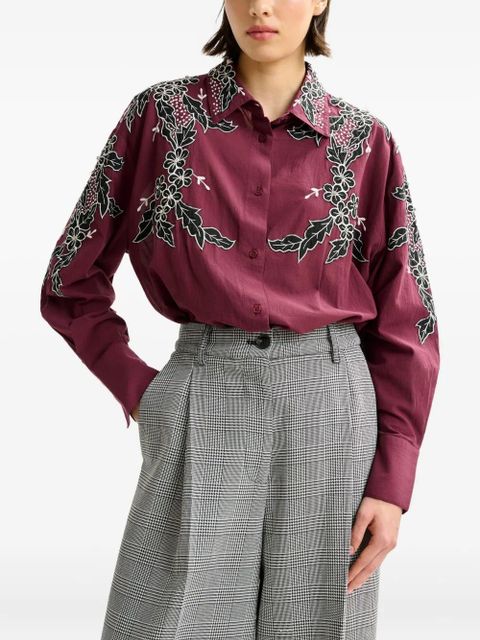 Essentiel Antwerp Inglewood shirt - Red - zdjęcie produktu nr 2