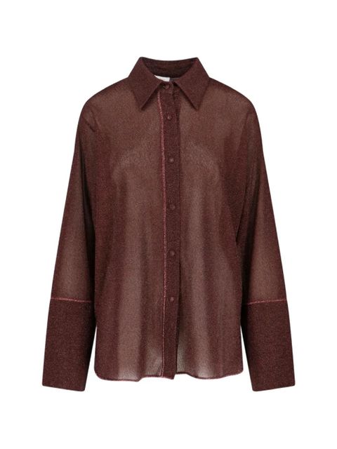 Oséree buttoned shirt - Brown - zdjęcie produktu nr 1