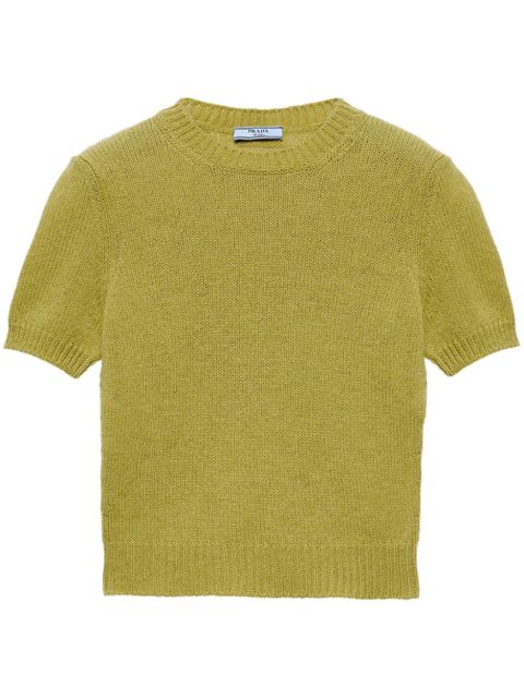 Prada fine-knit sweater - Green - zdjęcie produktu nr 1